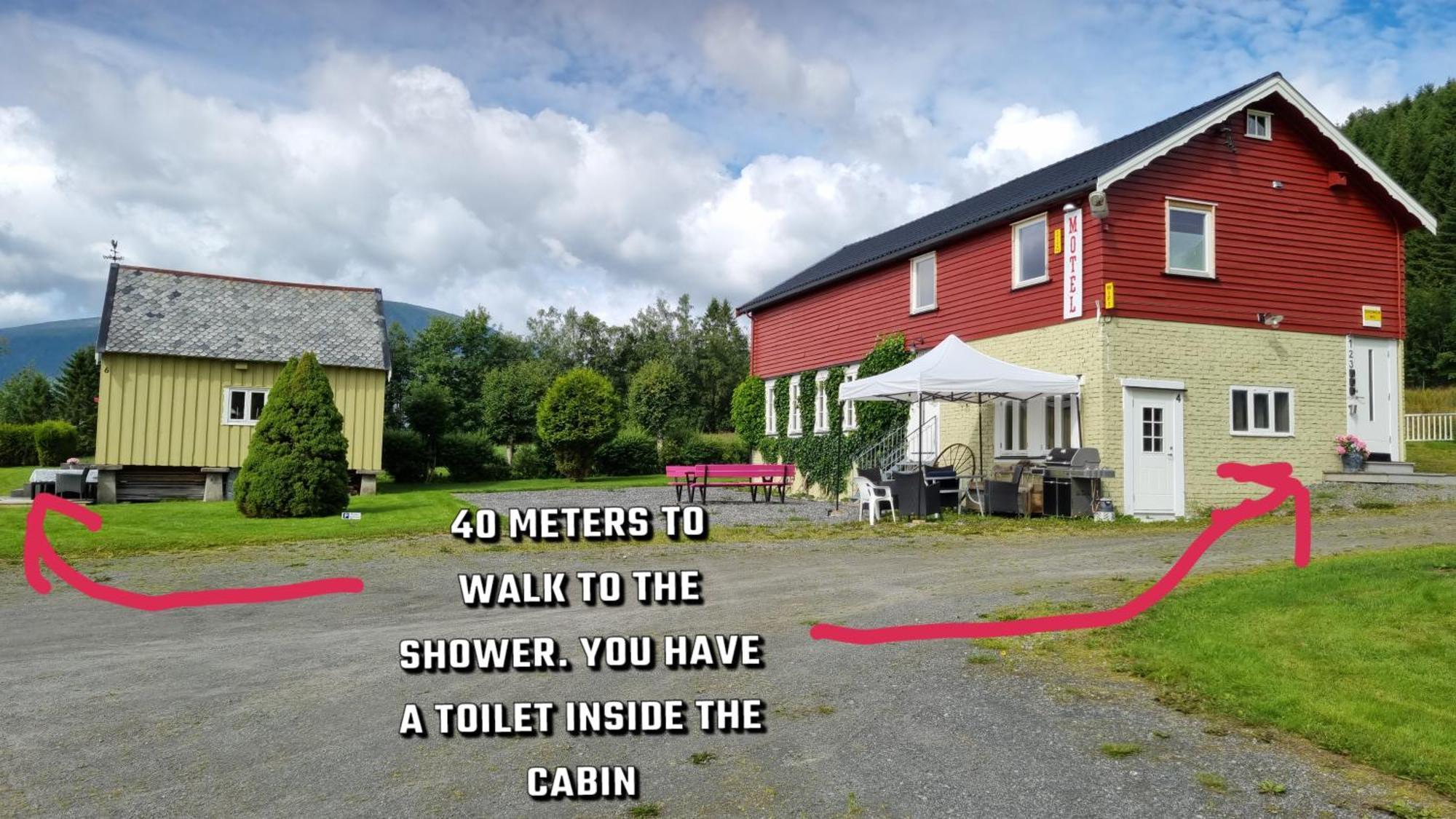 Rodseth Gardsovernatting Hytter Molde Ruang foto